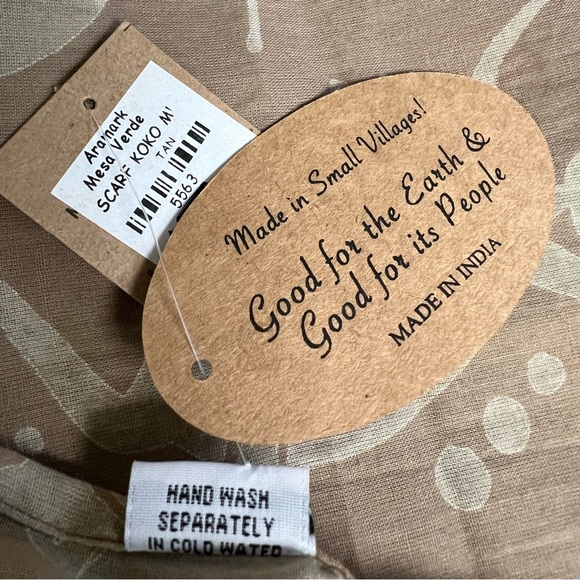 Art Studio Company Scarf Shawl Mesa Verde NWT - Picture 4 of 4